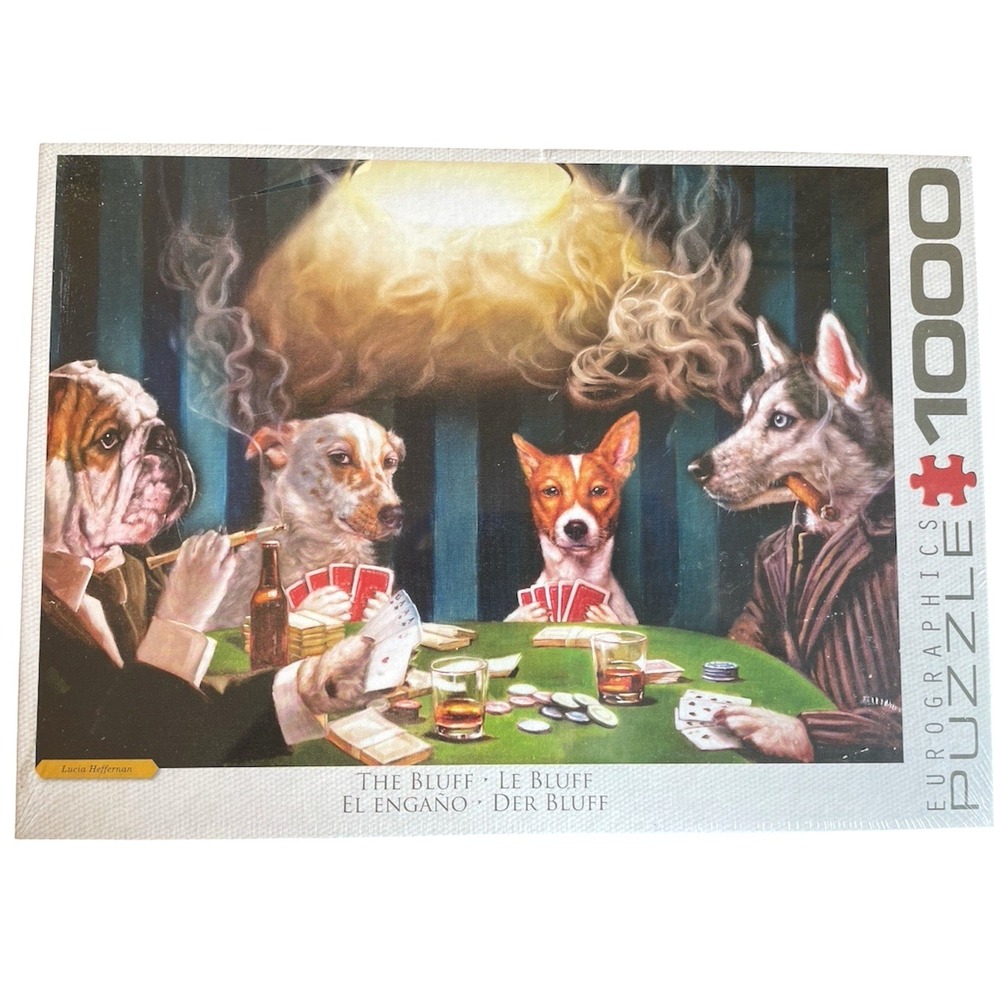 Eurographics‎ The Bluff 1000 Piece Jigsaw Puzzle by Lucia Heffernan Sealed New